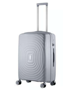 Travelwize - Ripple PP 4-Wheel Spinner 65cm Luggage Platinum