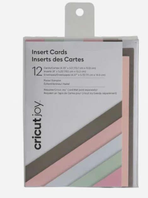 Cricut Joy Insert Cards 12-Pack (Pastel)