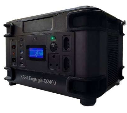 Mecer Kapa Energy Q2400 Portable Power Station 2400W/1700WH - 1 Year Warrant