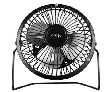 Zen Cool Series 4" Mini Desk Fan