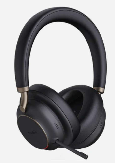 Yealink BH76 Over-ear Bluetooth Headset, Teams Certified, USB-C/A Conn