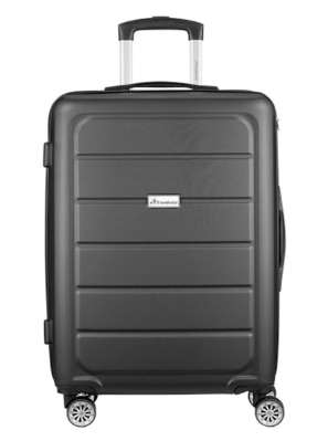 Travelwize Maple ABS 85cm 4-Wheels Spinner Luggage Black