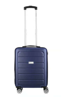 Travelwize Maple ABS 55cm 4-Wheels Spinner Luggage Navy