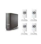 Compro BR-04400 RS-2104 + 4x CS60 Security Camera Kit