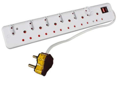 12-way High Surge Multiplug + High Surge  protector