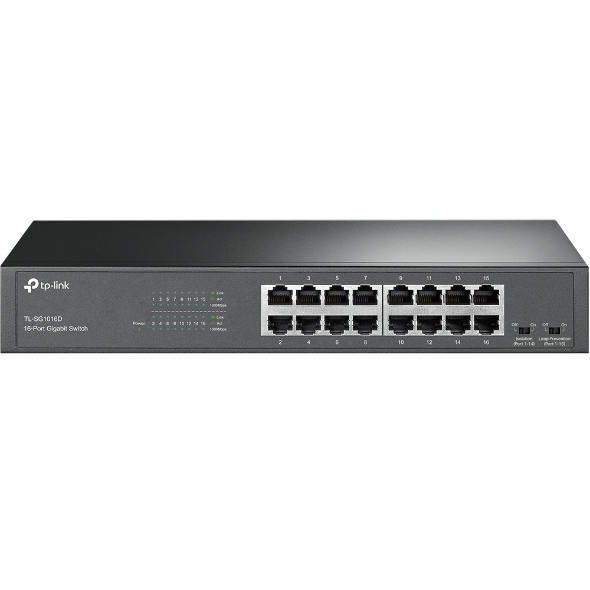 TP-Link 16-Port Gigabit Desktop/Rackmount Switch,