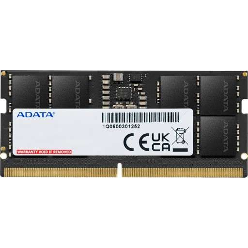Adata AD5S56008G-S Premier 8GB (1x8GB) DDR5-5600 CL46 1.1V SO-DIMM Laptop Memory