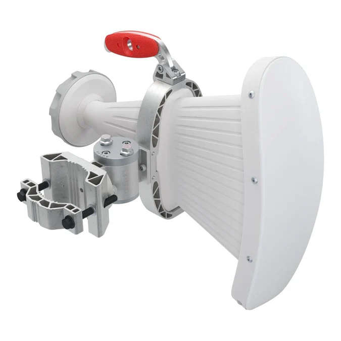 RF Elements Wideband 90 deg Asymmetrical Horn Antenna