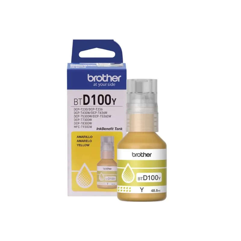 Brother Yellow Ink for DCP-T230/ DCP-T430W/ DCP-T530DW/ DCP-T536DW/ DC