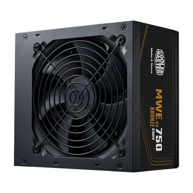 Cooler Master MWE 750 750W 80 Plus Bronze Non-Modular Power Supply