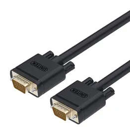 Unitek Y-C506G 10m SVGA Male To Male 3c+6 Cable