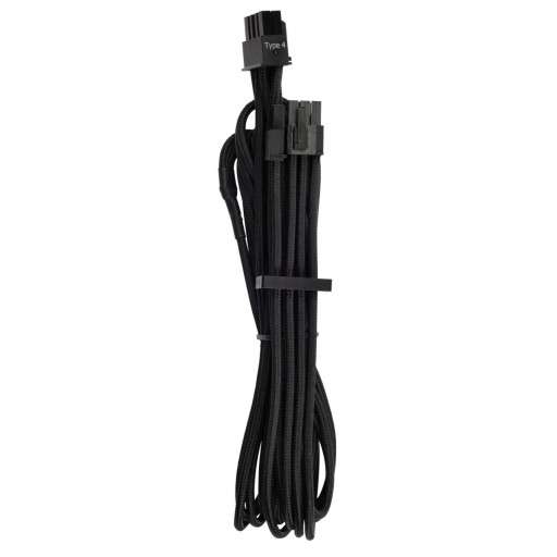 Corsair  Premium Individually Sleeved PCIe Type 4 Gen 4 Black PSU Cables