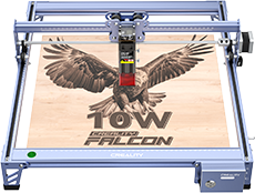 Creality CR-Laser Falcon 10W Upgrade Package + Honeycomb + Type-C cabl