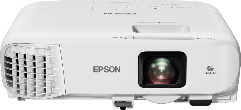 Epson 3600lm XGA 1024x768 4:3 16000:1 Lamp USB RS-232C 2VGA HDMI Wi-Fi Optio