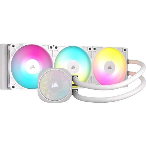 Corsair NAUTILUS 360 RS ARGB 360mm White Liquid CPU Cooler