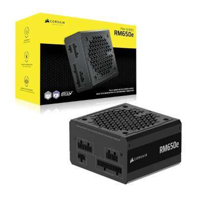 Corsair RM Series RM650e 650 Watt 80 PLUS Gold Fully Modular ATX PSU