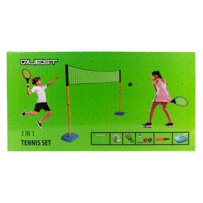 Quest 3 in 1 Tennis Set
