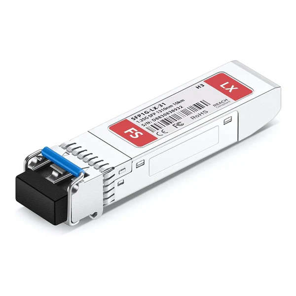 H3C SFP-GE-LX-SM1310-A Compatible 1000BASE-LX/LH SFP 1310nm 10km DOM Duplex LC/UPC SMF Optical Tr...