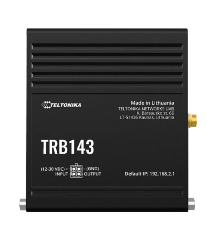Teltonika TRB143 LTE Cat 4, M-BUS Gateway, 1 x LAN (1 Gbps)