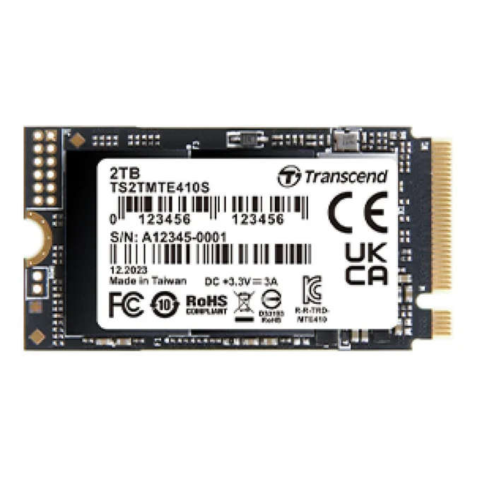 Transcend 410S 256GB M.2 PCIe 4.0 NVMe Internal SSD