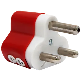 Red Power Surge Protector Plug- Dedicated
