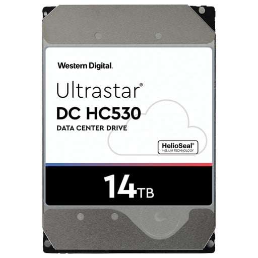 Western Digital 4 Ultrastar DC HC530 14TB 7200RPM 512MB Cache SATA 6Gb/s 3.5" Internal Hard Drive