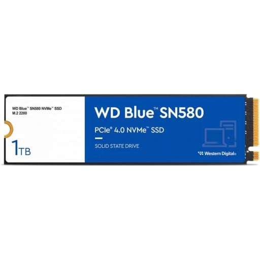 Western Digital Blue SN580 1TB NVME M.2 Internal SSD