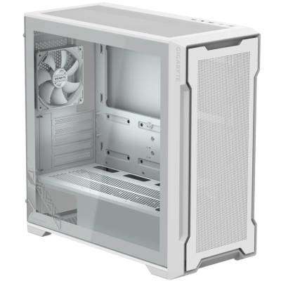 Gigabyte C102 Glass ICE mATX Tower Case - White, Tempered Glass