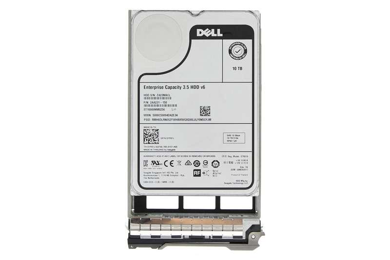 10TB Dell Exos X10, 3.5'', SAS, 12Gb/s, 512e, 7.2K, Enterprise HDD