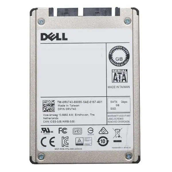 Dell 2TB 7.2K RPM SATA 6Gbps 512n 3.5in Hot-plug Hard Drive