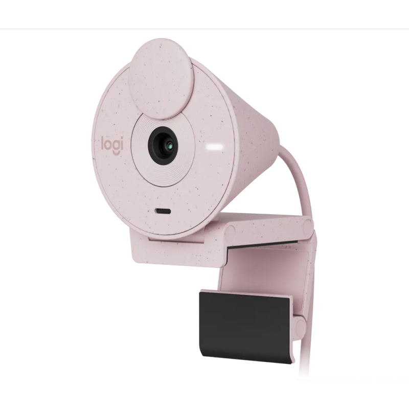 Logitech Brio 300 Full HD Webcam  Rose