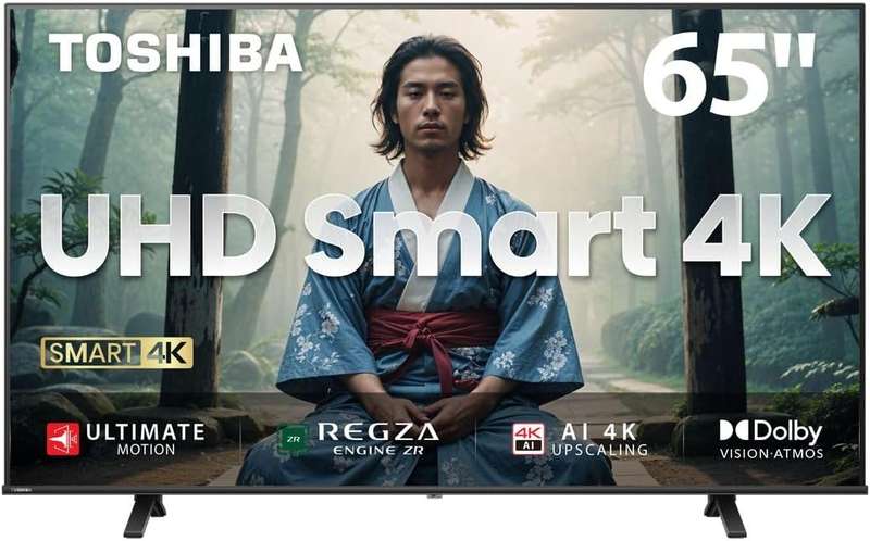Toshiba 65C350NN 65'' UHD; Resolution : 3840 x 2160; HDMI x 3; USB x 2