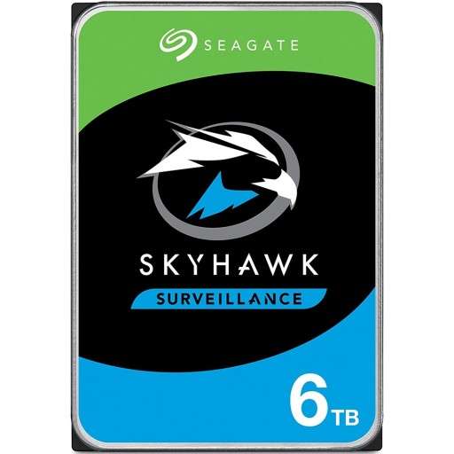 Seagate ST6000VX001 Skyhawk Surveillance 6TB SATA 6GB/s 3.5" Hard Drive
