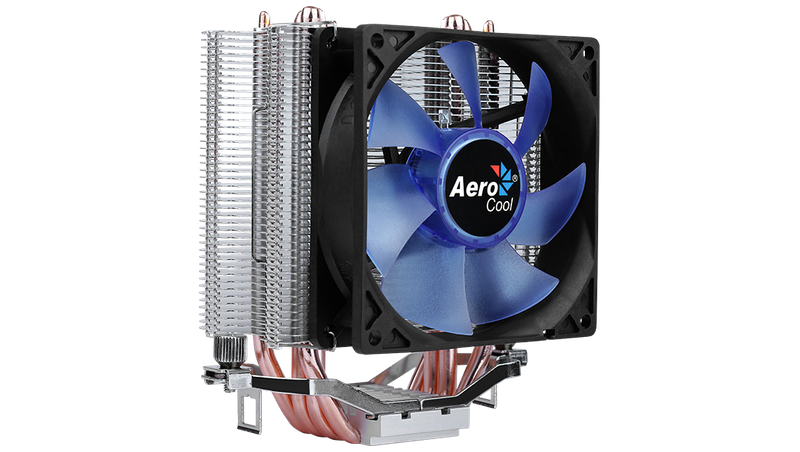 AeroCool Verkho 4 Lite CPU Air Cooler - Aluminum - (TDP) up to 125W
