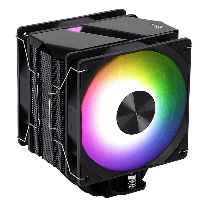AeroCool Rime 4  Dual ARGB CPU Air Cooler - Aluminum