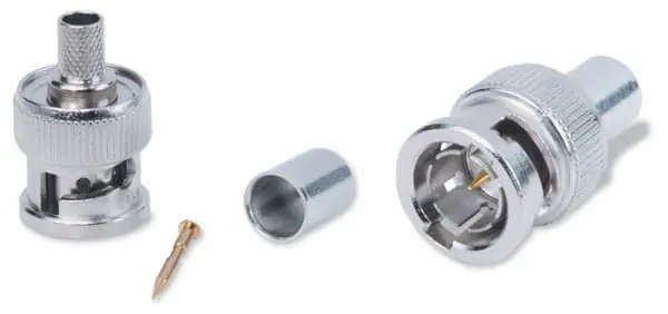 CCTV Connector BNC 10-Pack (Crimp Pack)