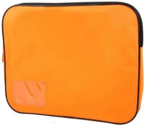 Marlin Canvas Book Bag Orange - Safe And Secure Zip Closure