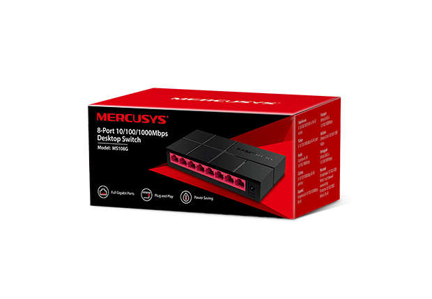 Mercusys MS108 8-Port Gigabit Desktop