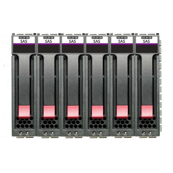 HPE MSA 14.4TB SAS 12G Enterprise 10K SFF (2.5in) M2 3yr Wty 6pack HDD Bundle