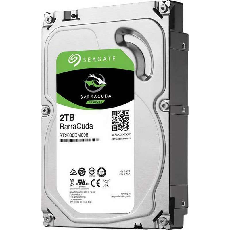 Seagate Barracuda 2TB 3.5" SATA3(6GB/s) HDD Desktop Internal Drives