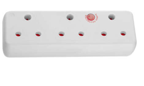 Ellies 3 Way Medium Surge Adaptor  -White