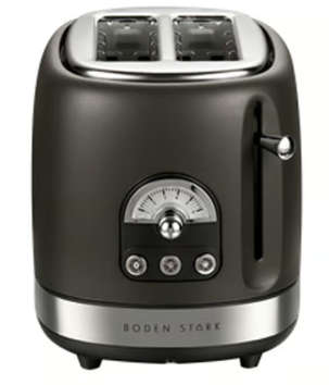 Boden Stark 2 Slice Stainless Steel Toaster