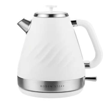Boden Stark 1.7L Stainless Steel Kettle White