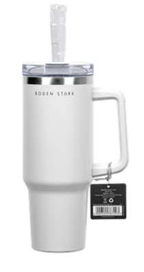 Boden Stark 1200ml Travel Mug - White