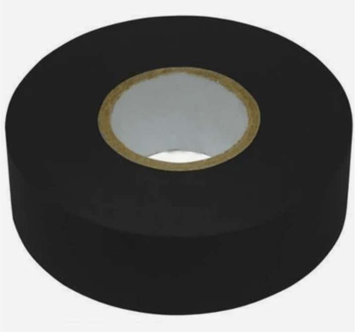 Ellies PVC Insulation Tape 10m Black 10-pack