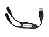 Postron USB Adapter For 2 Keyboard Device