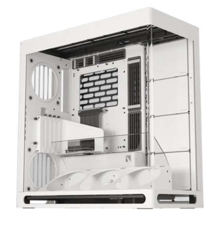 AeroCool HAVN HS 420 Base Edition White EATX case - Adjustable GPU Bracket