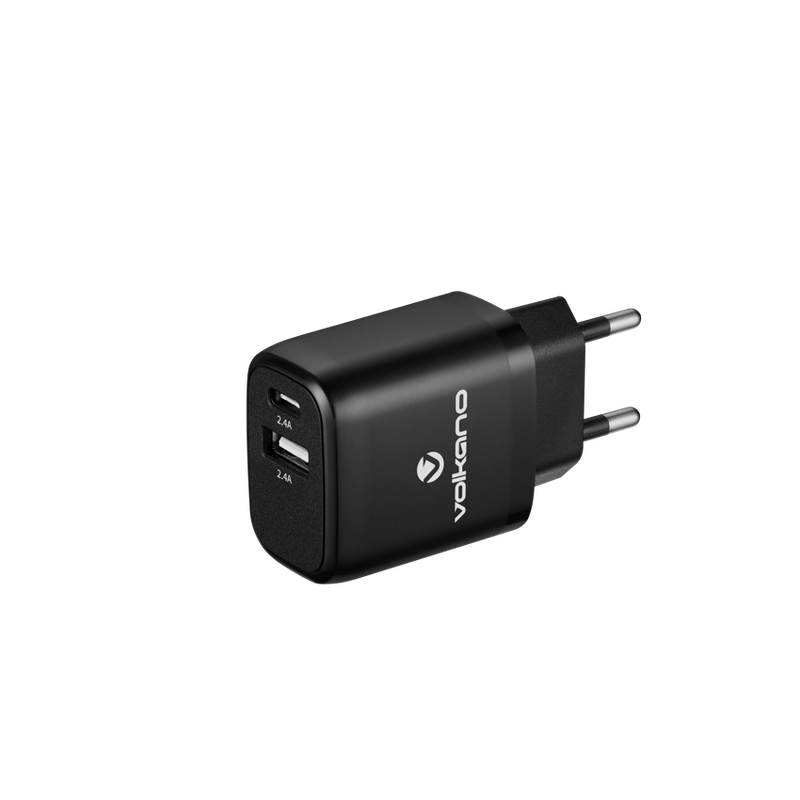 Volkano On-The-Go Dual Wall Charger