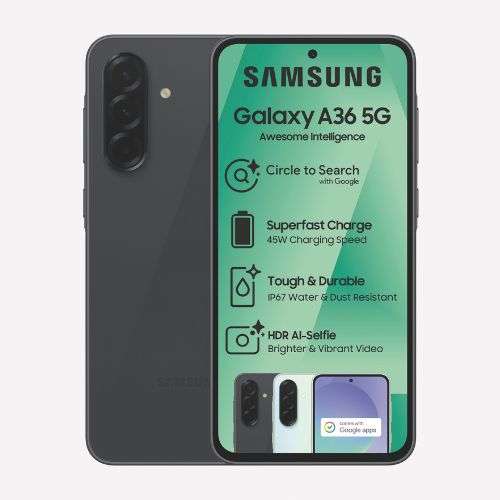 Samsung Galaxy A36 5G 6+128GB INT MEMORY 6.7" DS