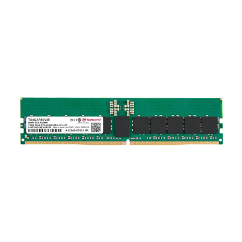 Transcend 16GB DDR5-5600 REG-DIMM CL46  2Rx8 (2Gx8) x 10-RCN